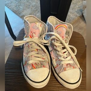 Converse Chuck Taylor All Star High Top Sneaker Neon Unicorn-used